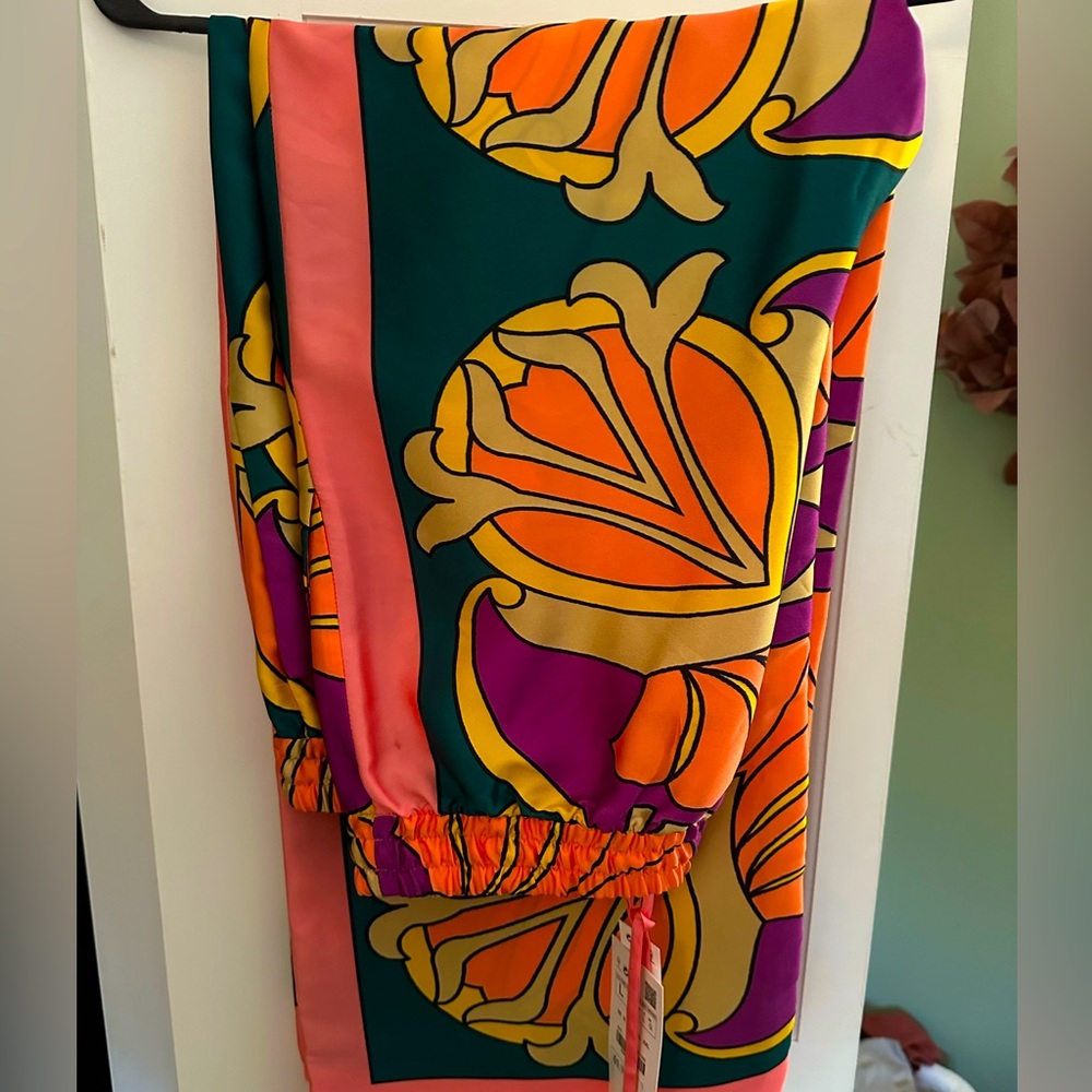 Zara size L pajama style pants, NWT